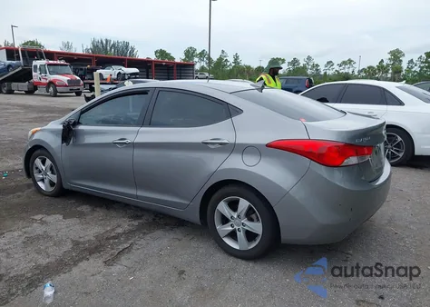 2012 Hyundai Elantra Gls (Ulsan Plant) from USA, damaged, VIN KMHDH4AEXCU294169